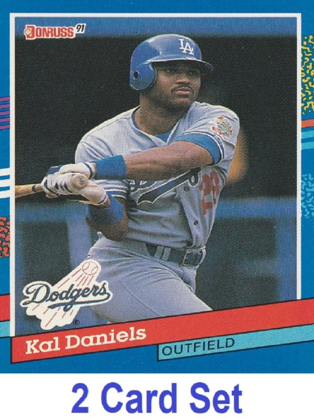 Kal Daniels Baseball Card Collection